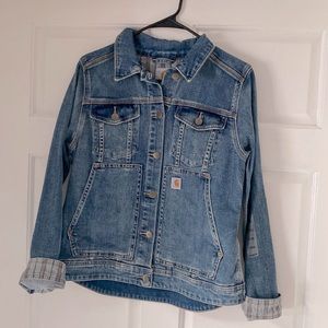 Carhartt rugged flex denim jacket